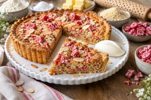 Tarte frangipane aux pralines roses : délicieuse recette