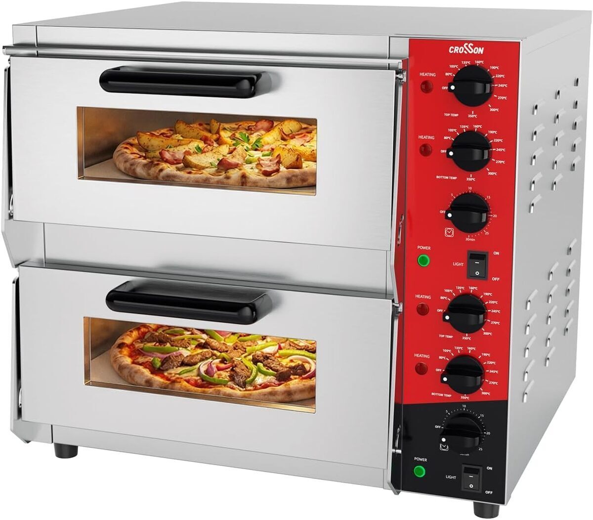Test du four à pizza électrique Crosson : performance et cuisson parfaite